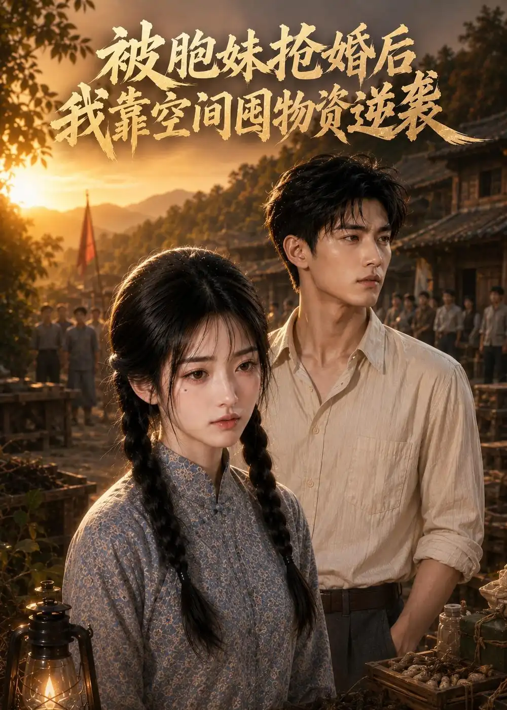 137-被胞妹抢婚后，我靠空间囤物资逆袭（70集）AI短剧