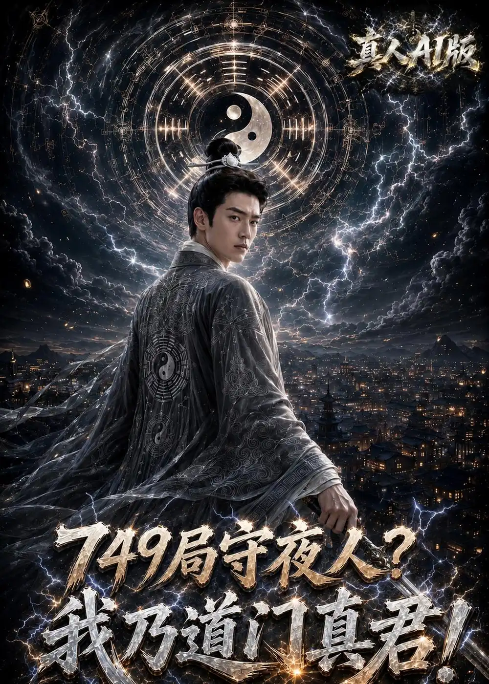 141-749局守夜人？我乃道门真君！真人AI版（60集）AI短剧