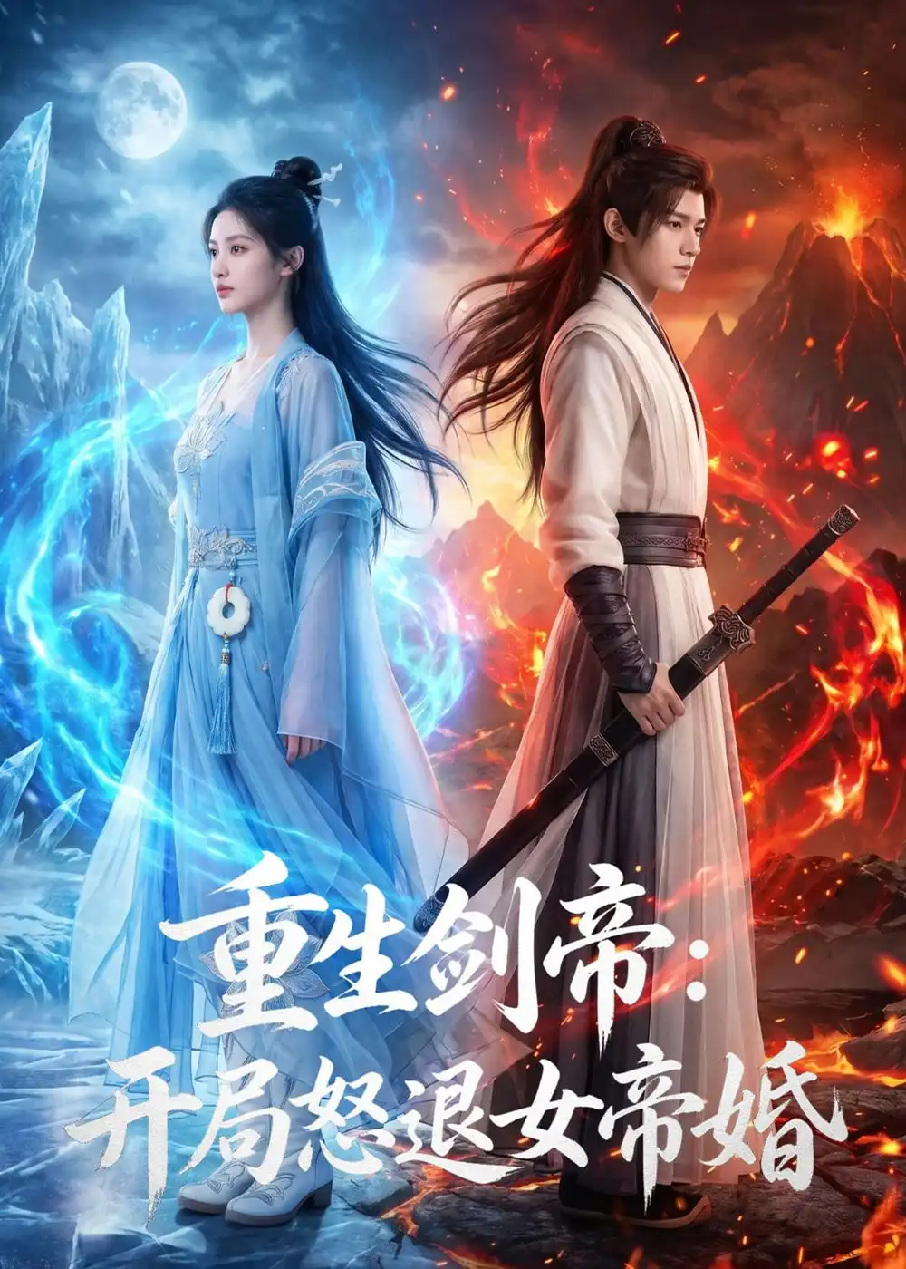 145-重生剑帝：开局怒退女帝婚（85集）Ai短剧