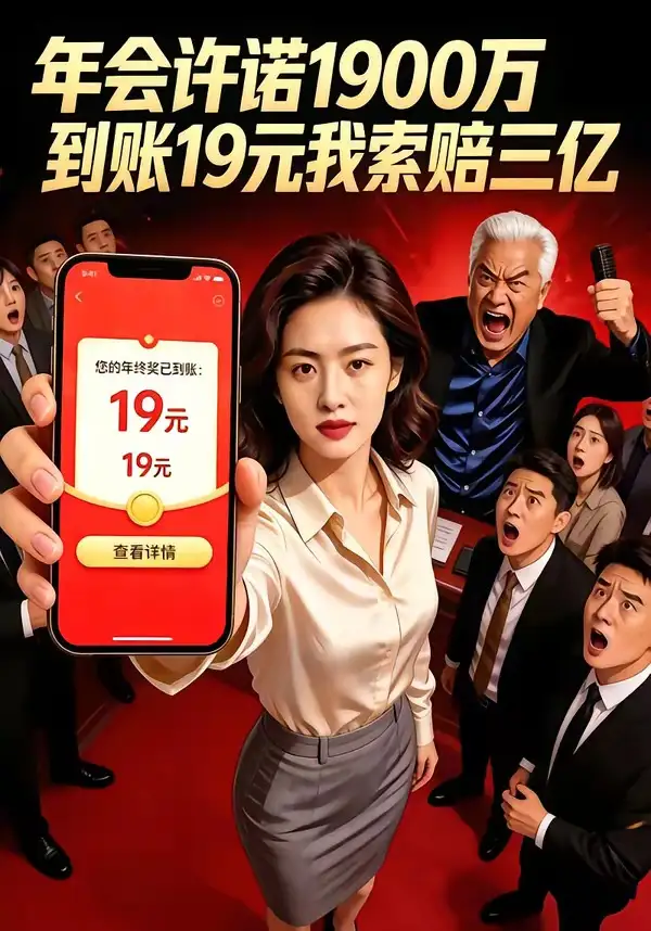 36-年会许诺1900万，到账19元我索赔三亿（75集）