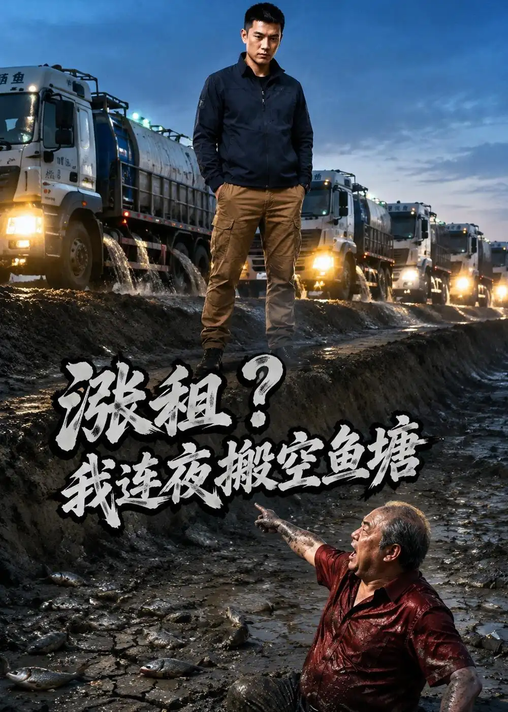54-涨租？我连夜搬空鱼塘（51集）Ai短剧