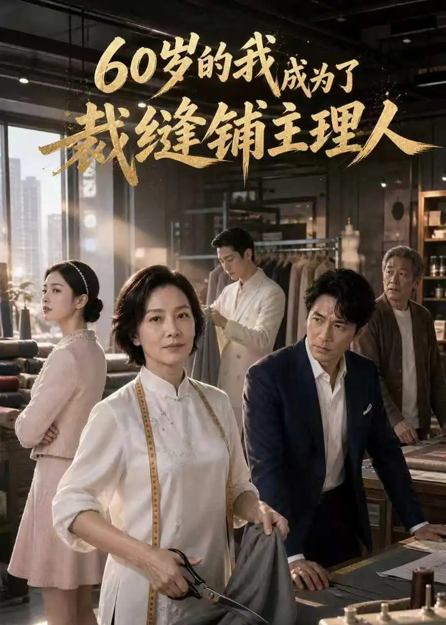 60岁的我成为了裁缝铺主理人（40集）AI短剧