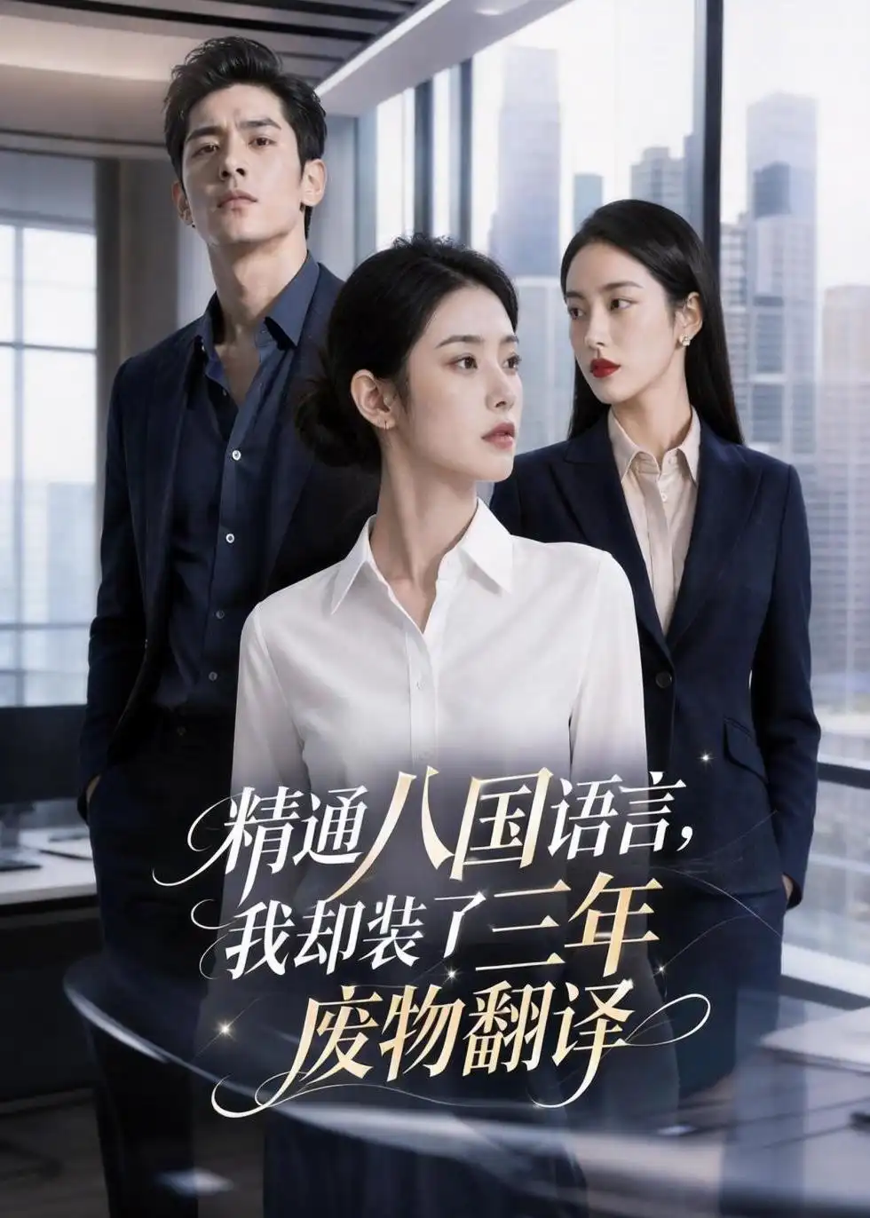 61-精通八国语言，我却装了三年废物翻译（43集）Ai短剧