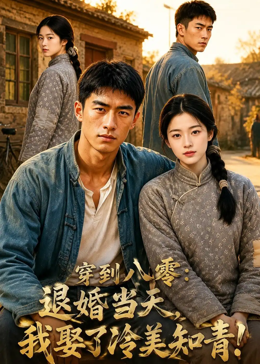 70-穿到八零：退婚当天，我娶了冷美知青！（68集）Ai短剧