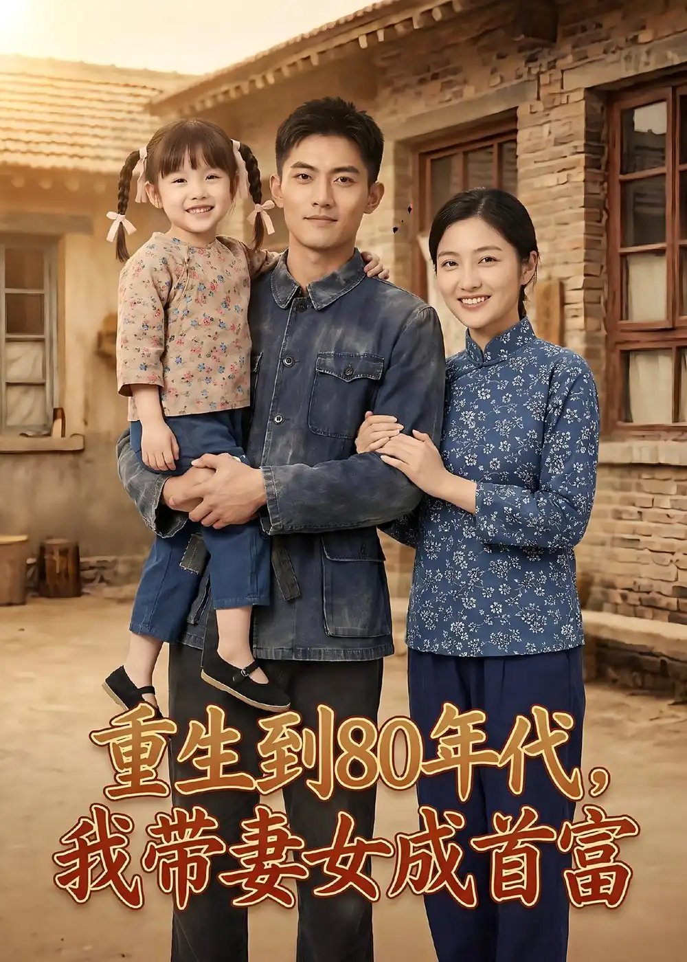 85-重生到80年代，我带妻女成首富（43集）Ai短剧