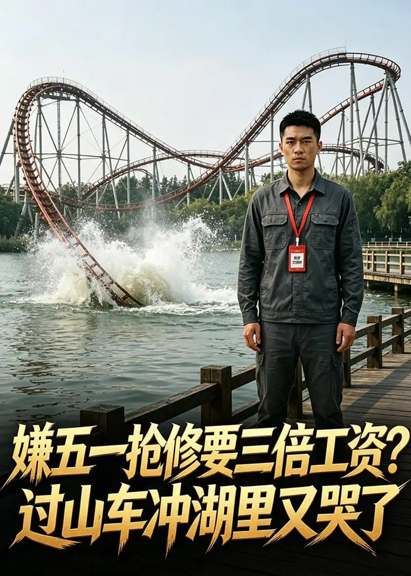 93-嫌五一抢修要三倍工资？过山车冲湖里又哭了（33集）Ai短剧